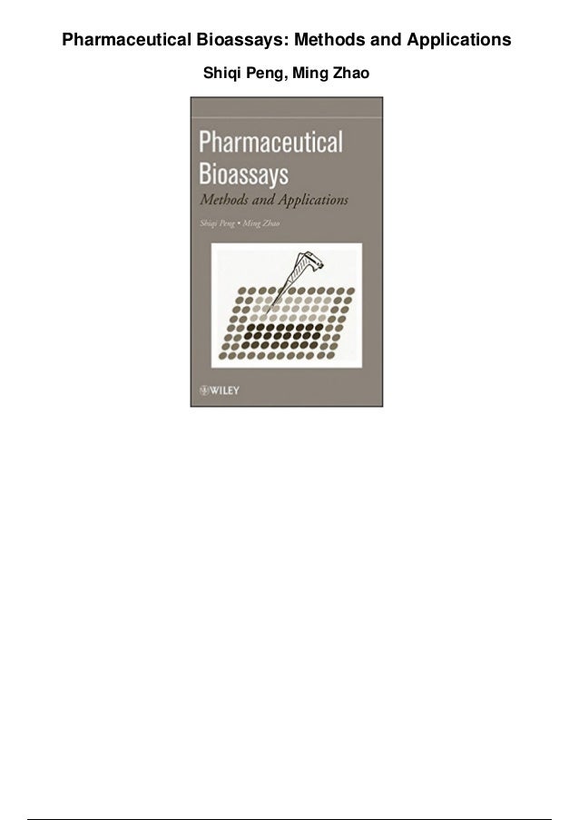 pharmaceutical bioassays methods and applications pdf