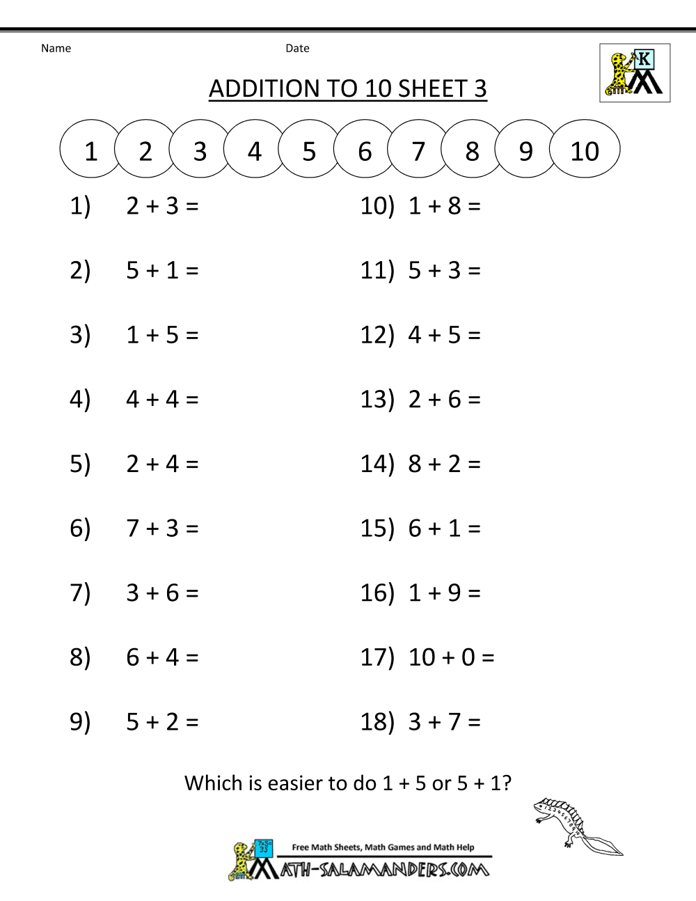 math concepts and applications worksheets