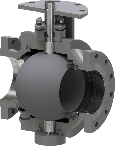 trunnion mounted ball valve applications
