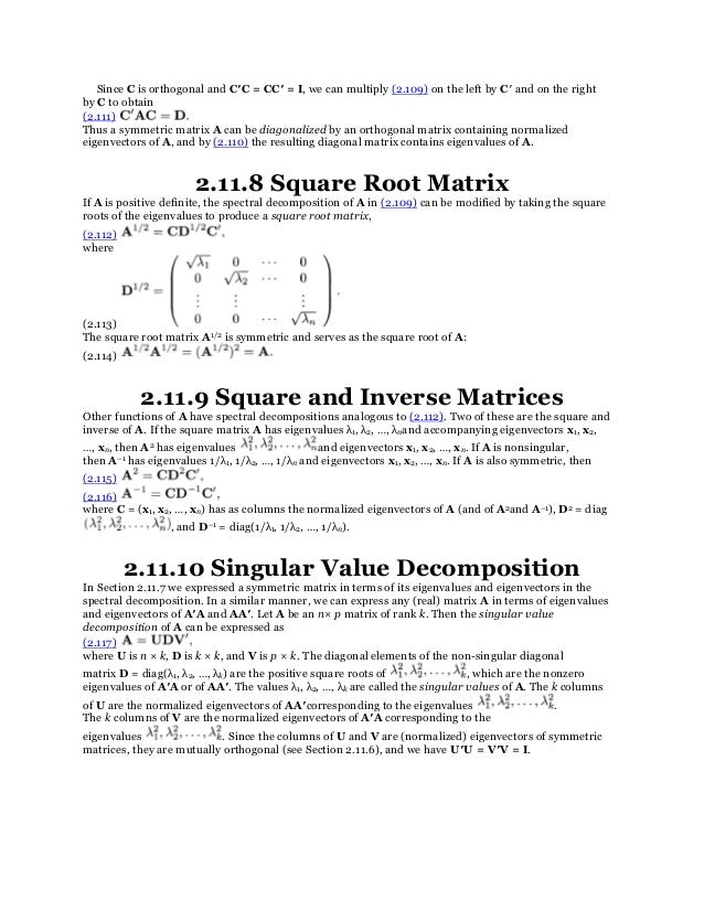multivariate analysis methods and applications