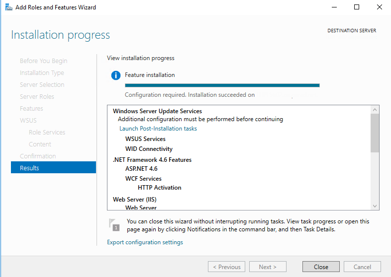 how to install application server role in windows server 2016
