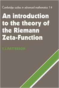 the riemann zeta function theory and applications