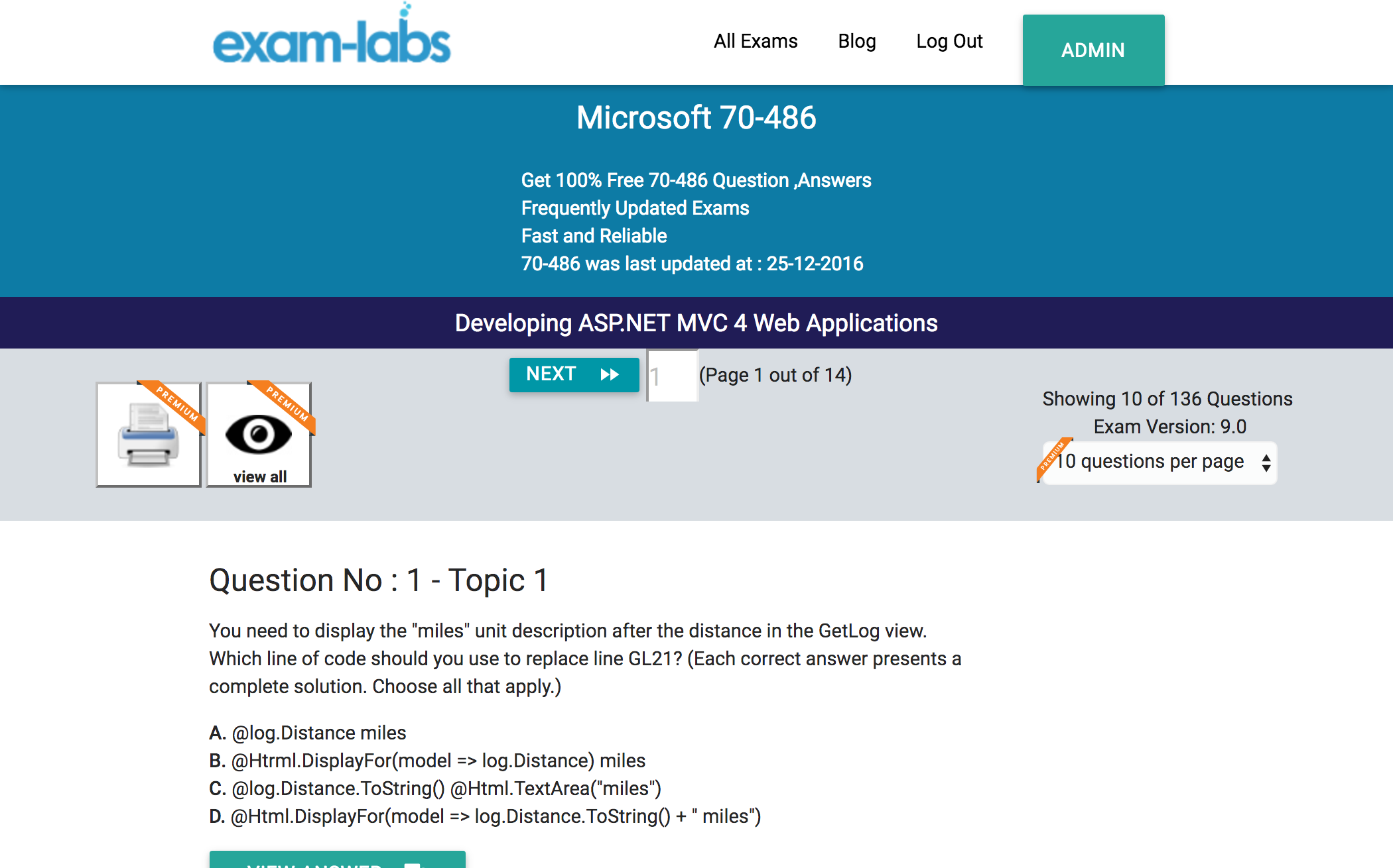 exam ref 70 486 developing asp net mvc web applications