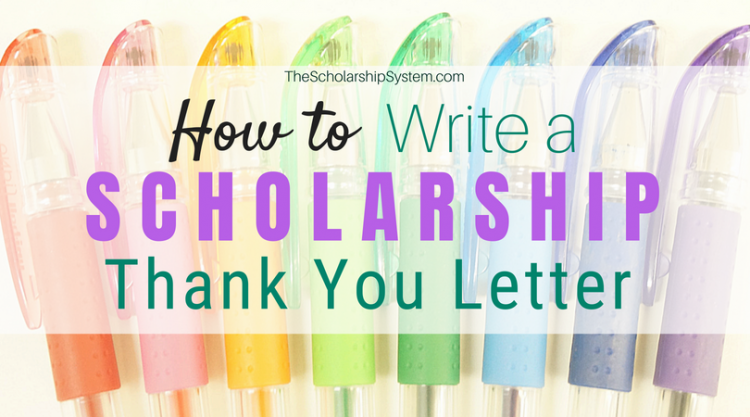 scholarship application letter financial need