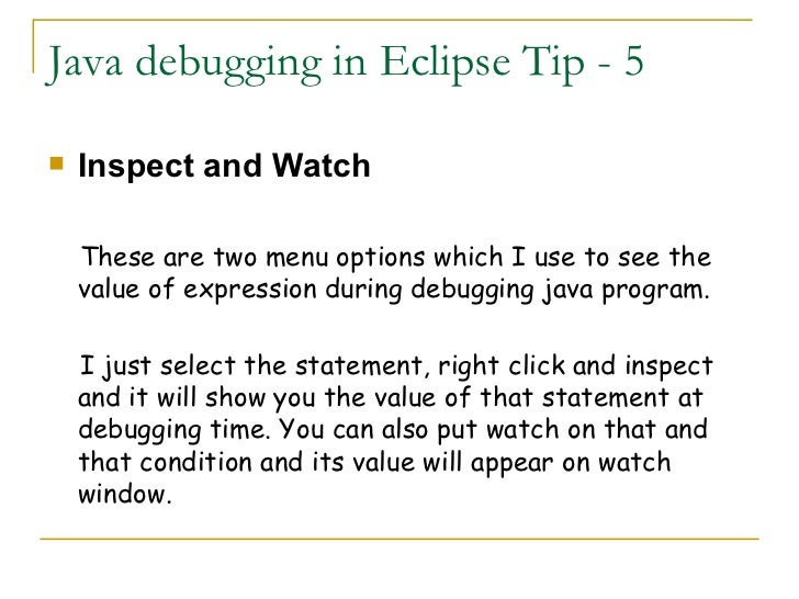 how to debug java web application in eclipse