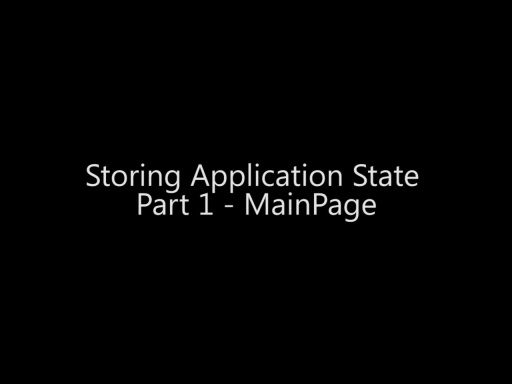 storing applications is in progress