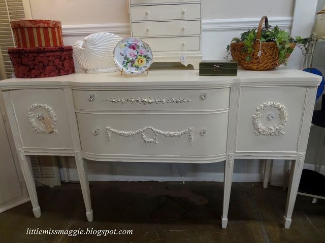 adding wood appliques to furniture