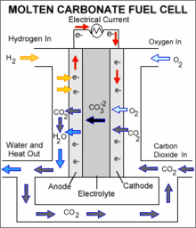 molten carbonate fuel cell applications