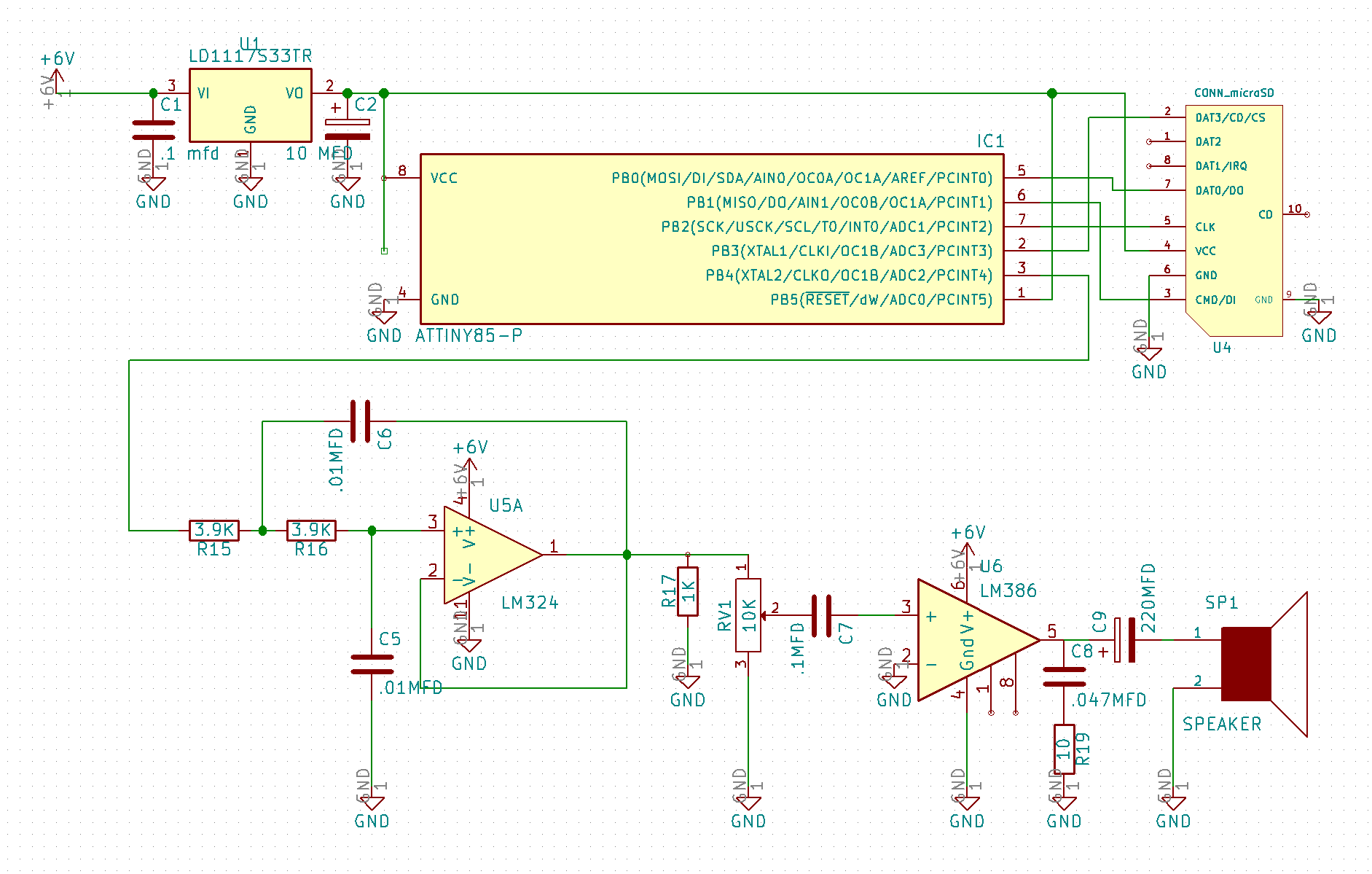 active low pass filter applications