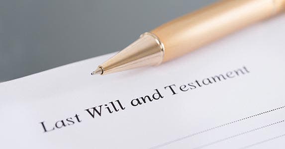 application for estate trustee with a will