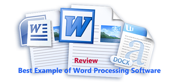 examples of word processing application