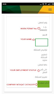 how to check work permit application status
