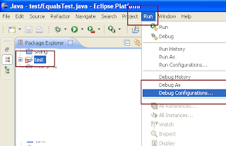 how to debug a java application in eclipse